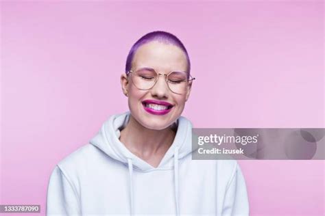 Brown Hair Woman Glasses royalty